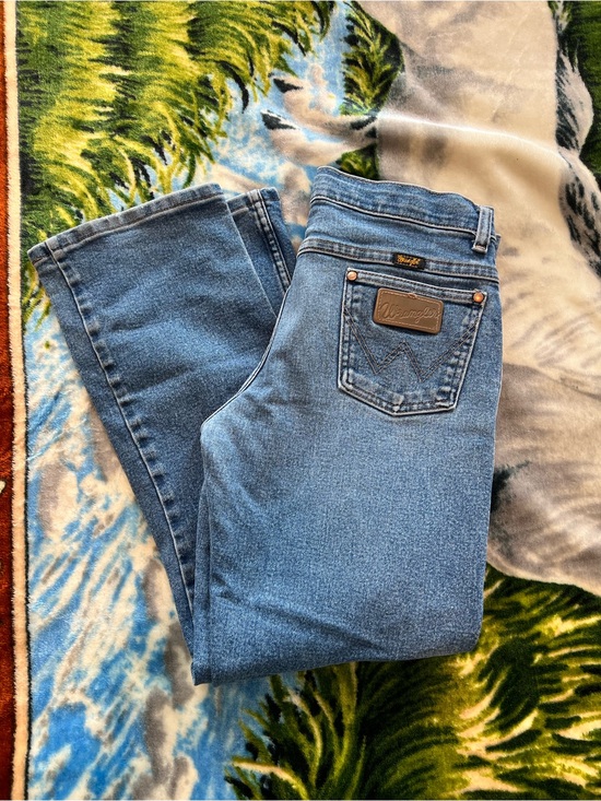 Wrangler Denim - Wrangler Light Blue Straight Leg Jeans